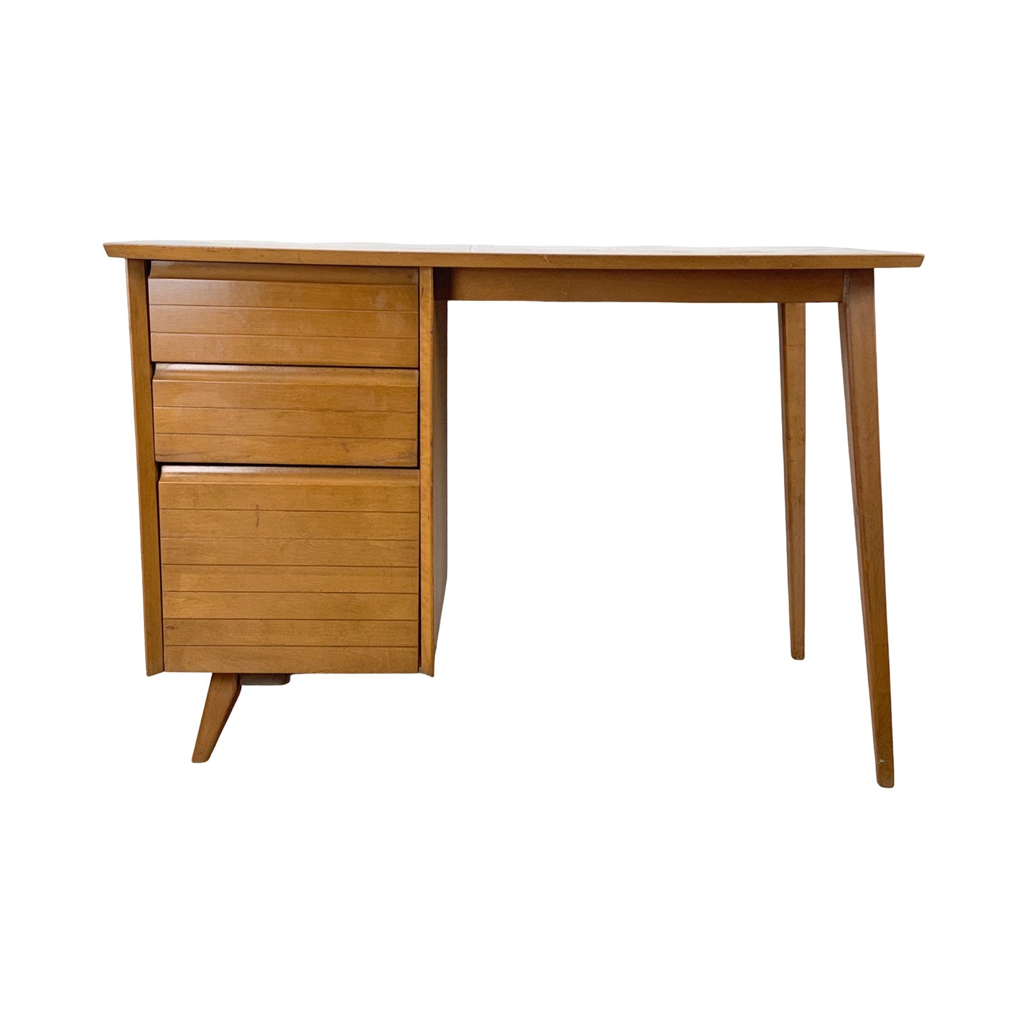 Mid-Century Modern Student Desk (Attributed to Baumritter)