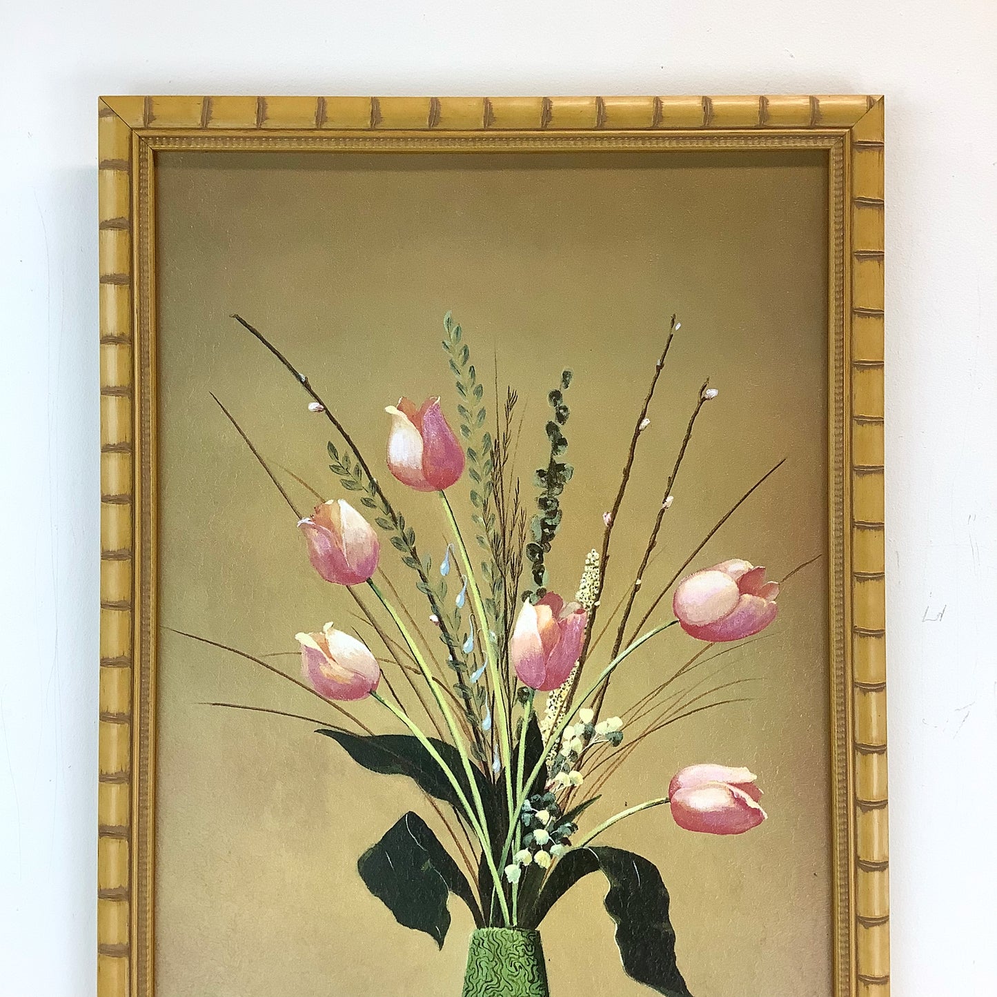 Pair Framed Floral Wall Art