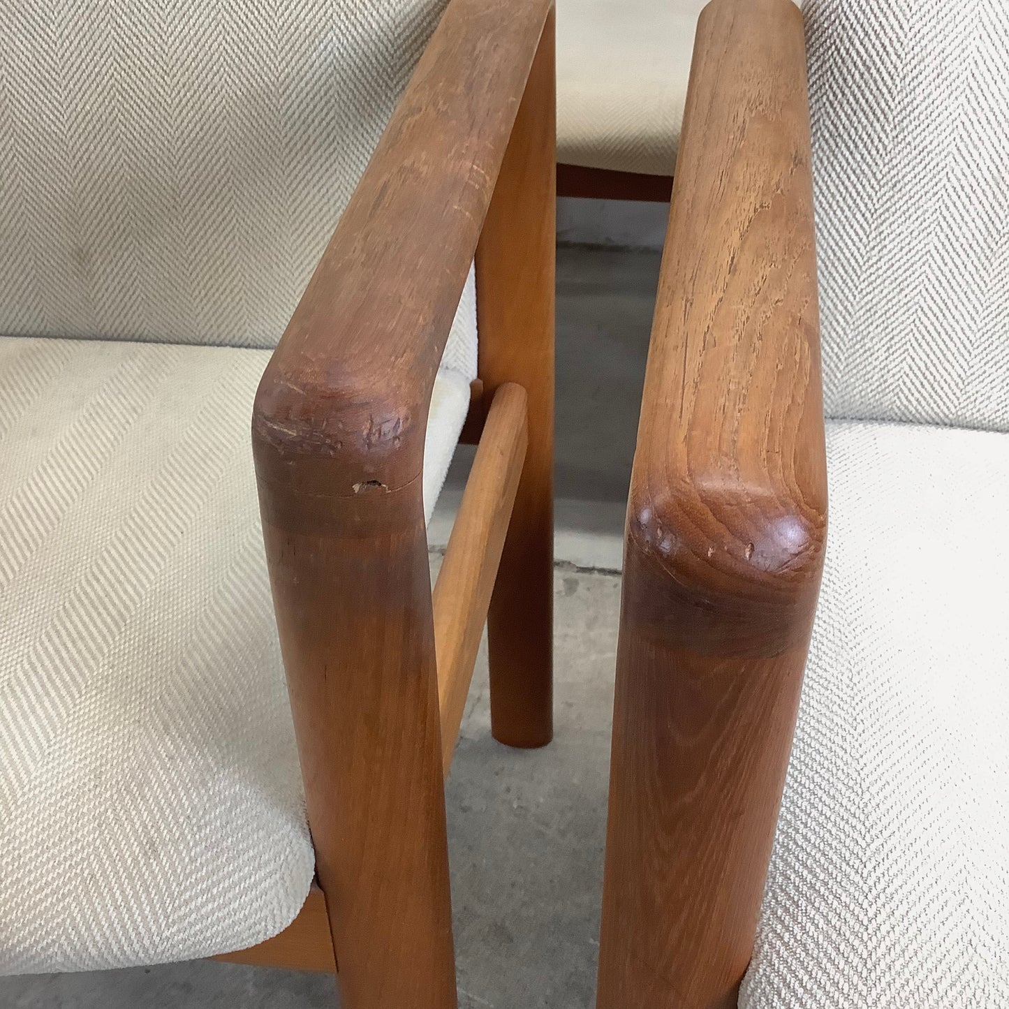 Scandinavian Modern Teak Armchairs by Jesper- set of 8