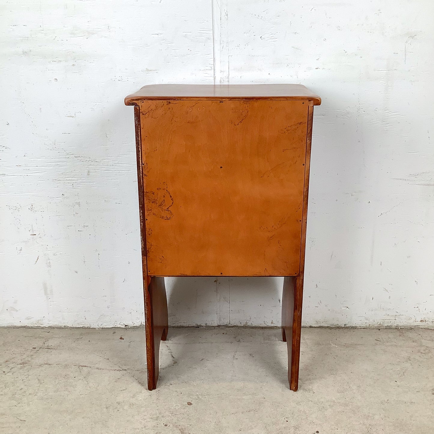 Vintage Single Drawer Colonial Nightstand by Cushman