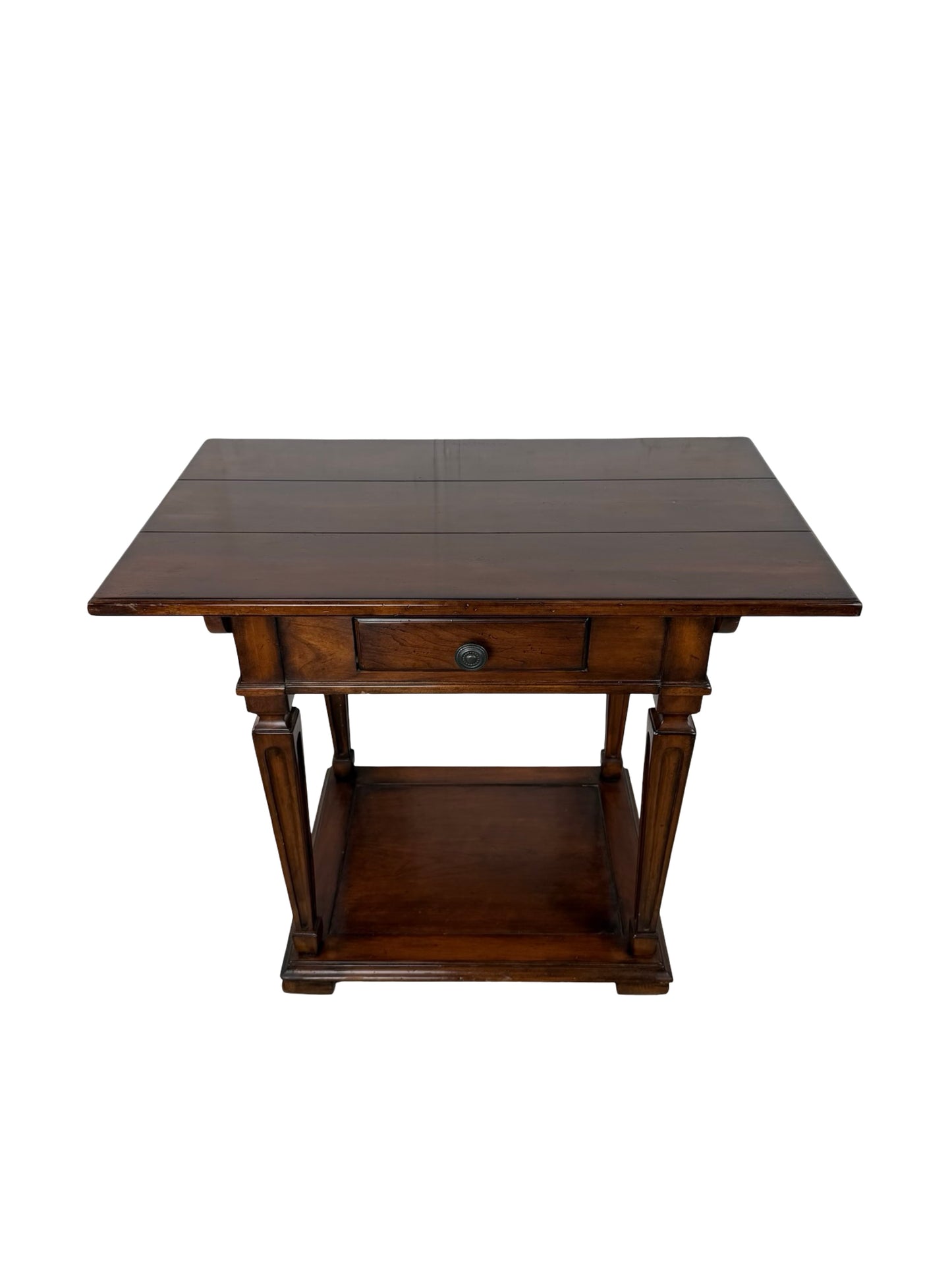 Milling Road by Baker Furniture Vintage Side Table with Drawer