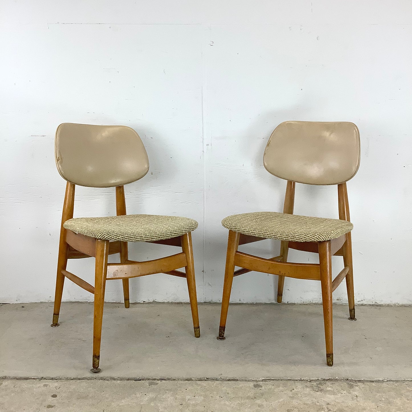 Mid-Century Dining Chairs- a Pair
