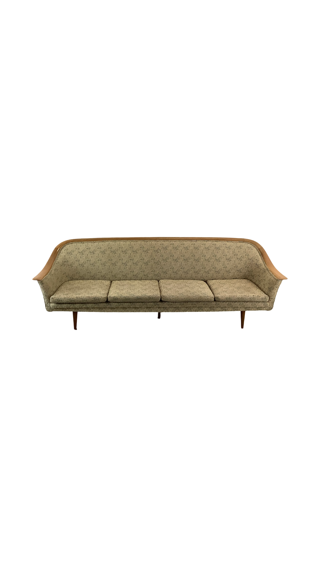 Danish Modern Four Seat Sofa attr. Fredrik Kayser