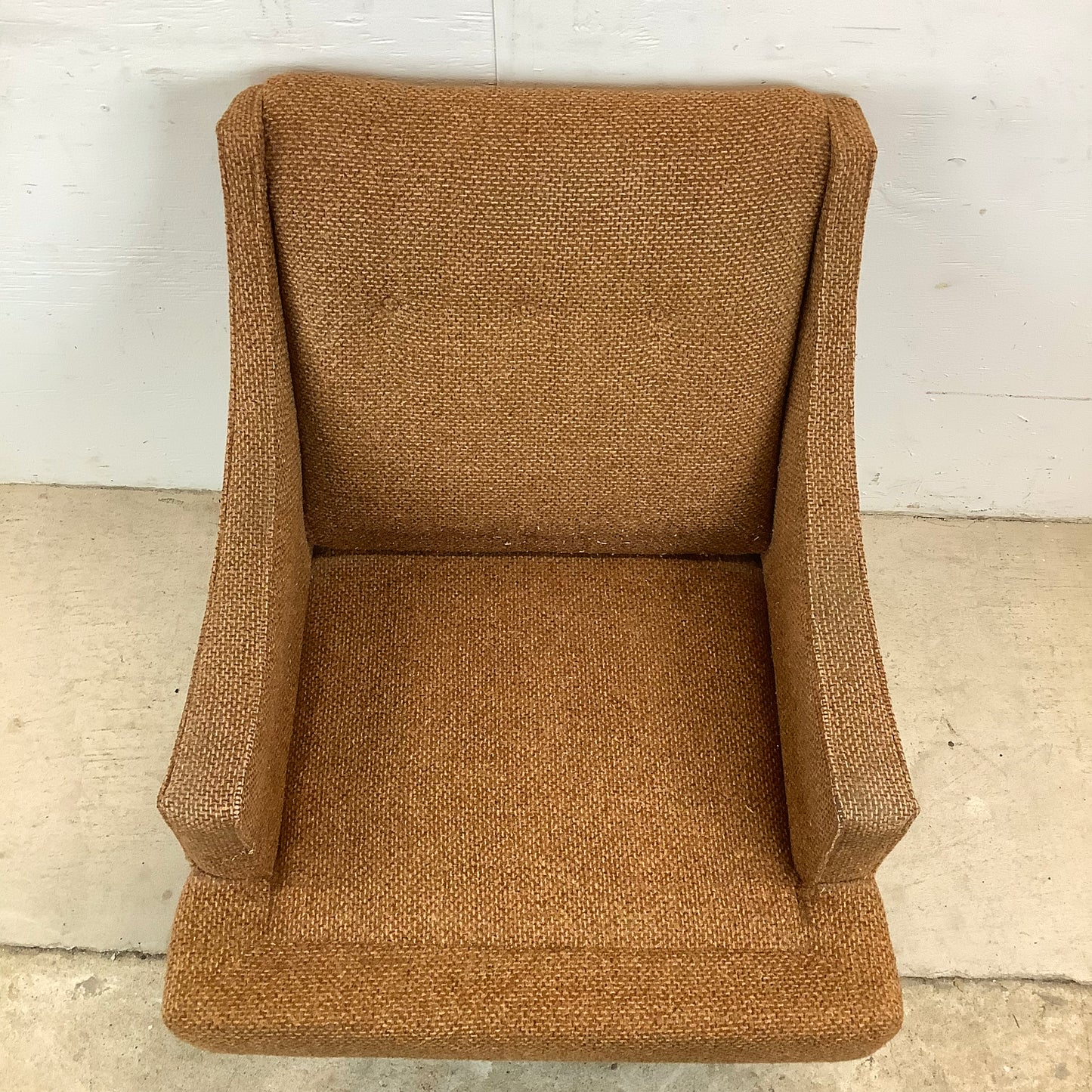 Mid-Century Upholstered Lounge Chair