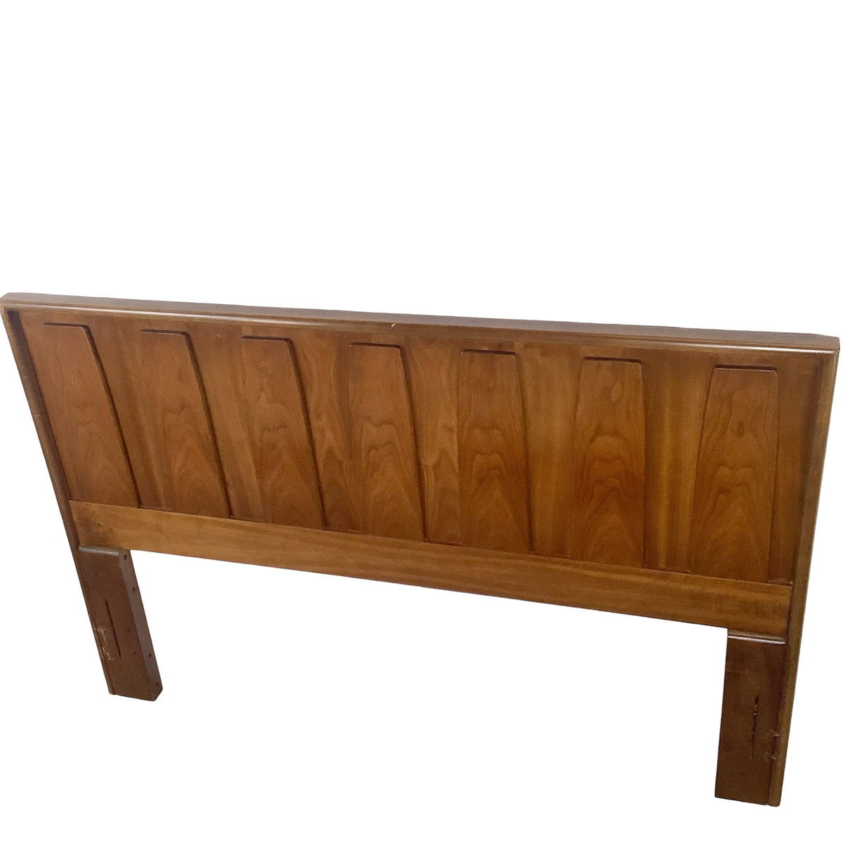 Mid-Century Modern Walnut Headboard | Vintage Queen/FULL