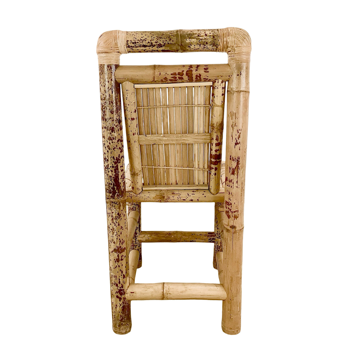 Vintage Natural Bamboo Side or Dining Chair