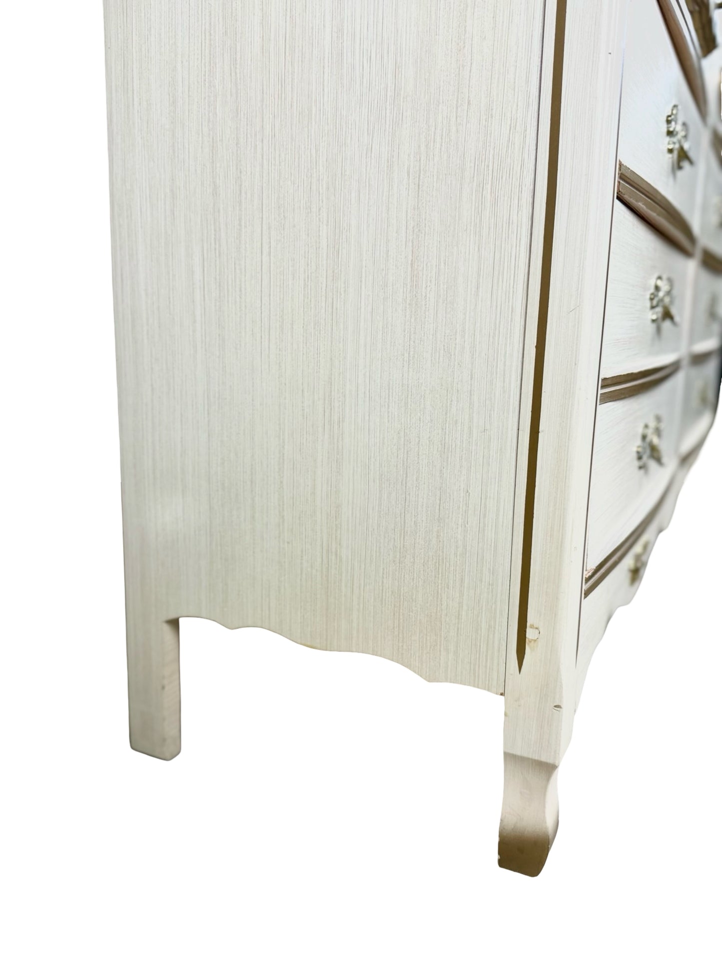 Vintage French Provincial Six-Drawer Dresser | Louis XV Revival