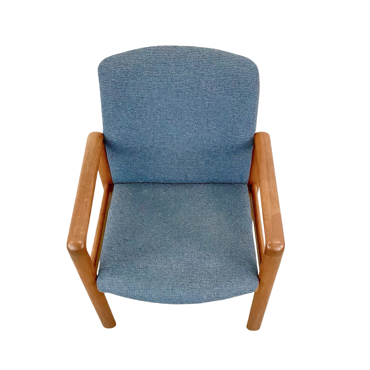 Late 20th Century Scandinavian Modern Teak Armchair
