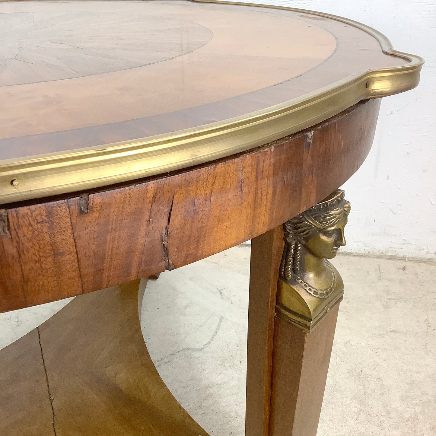Vintage Empire Style Gueridon Table