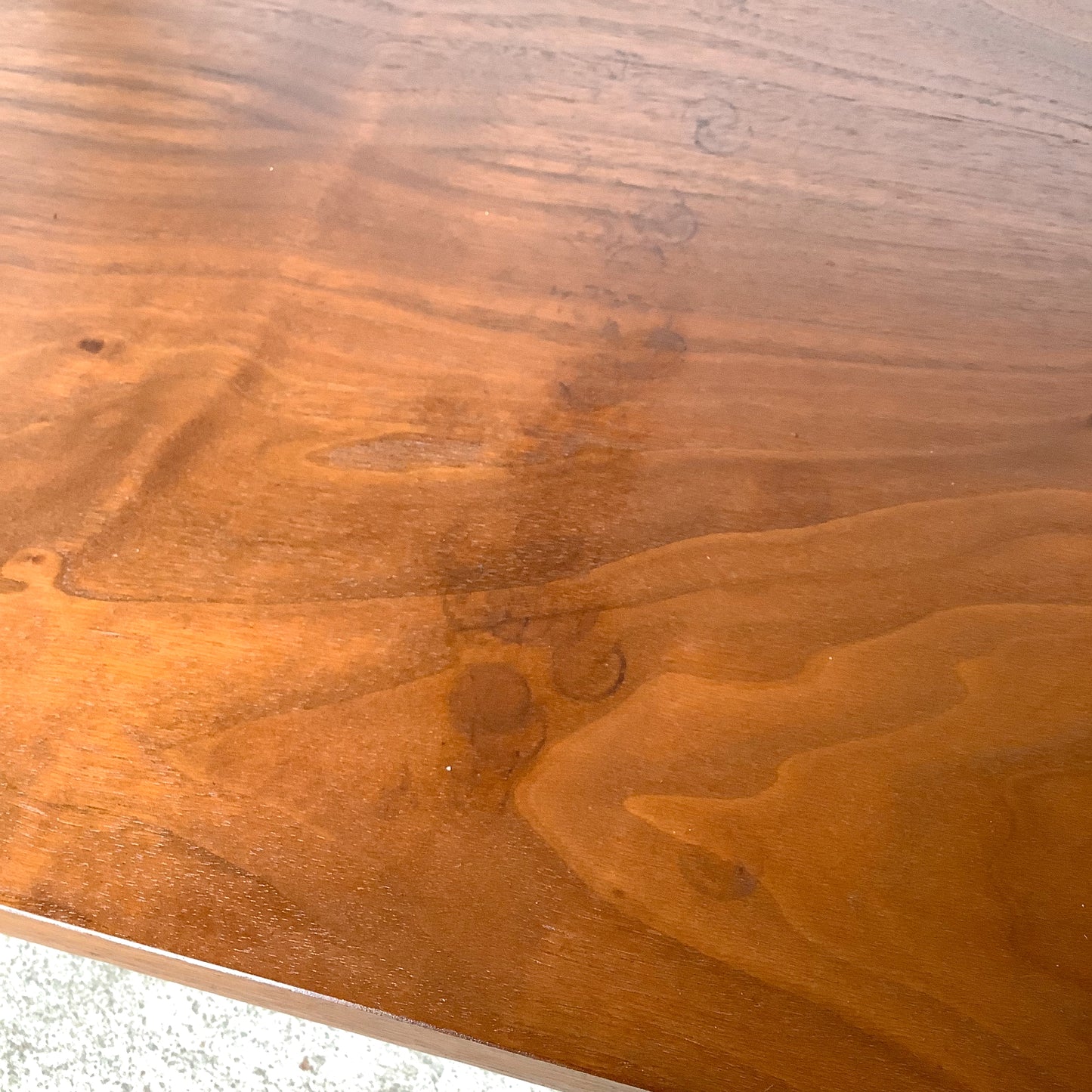 Lane Perception Walnut End Table | Two-Tier | 1960s