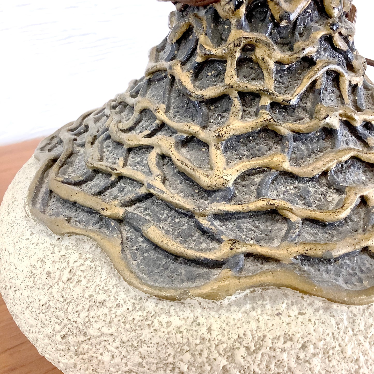 Danish Modern Studio Pottery Lamp – Sculptural Mid-Century Accent