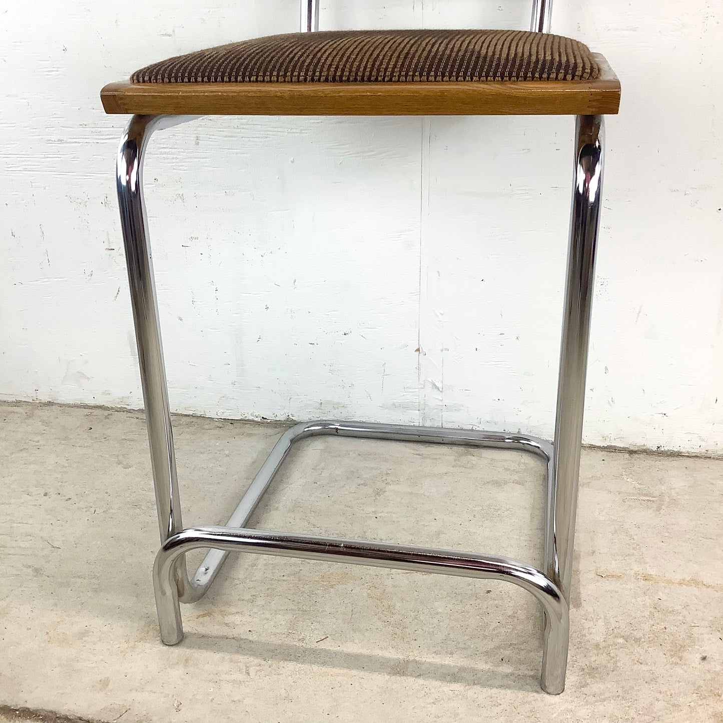 Vintage Modern Cesca Style Counter Stool