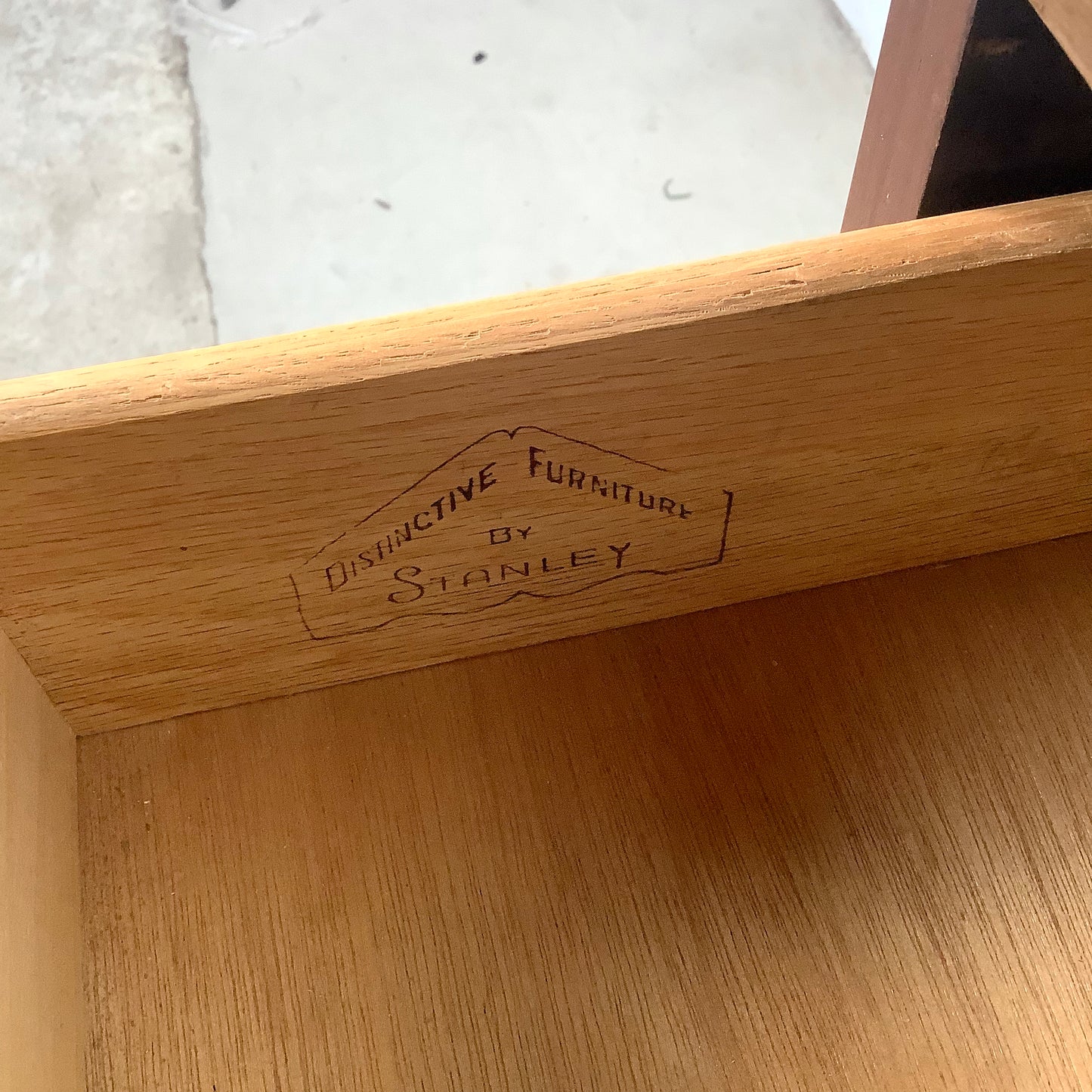 Mid-Century Writing Desk by Stanley Furniture