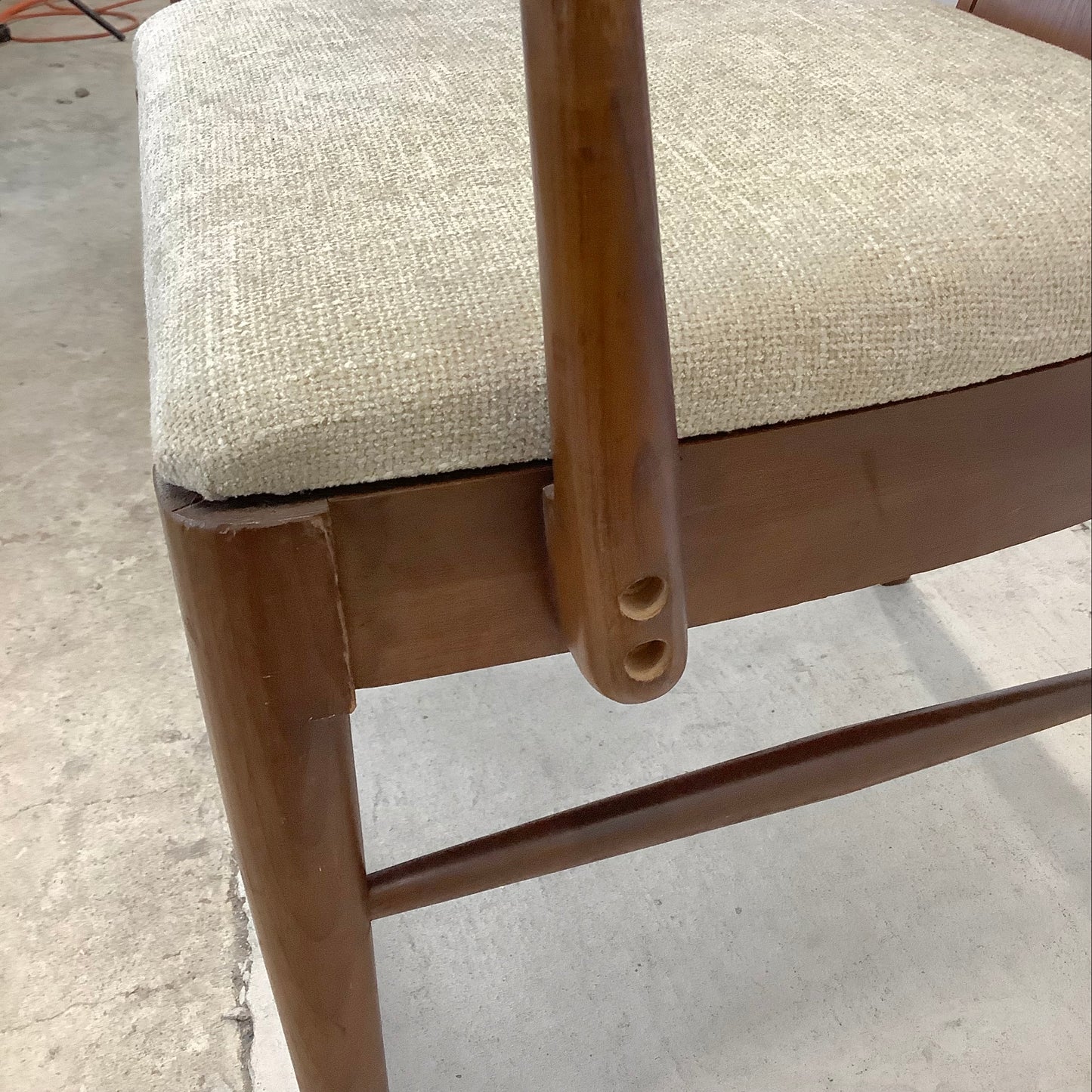 Mid-Century Walnut Dining Chairs- Six