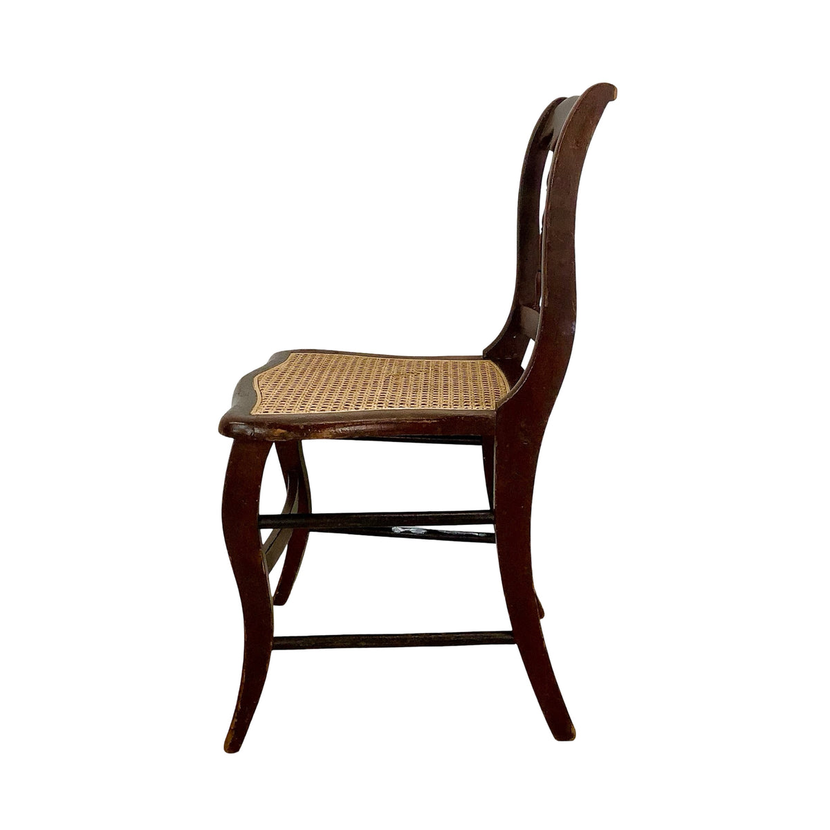 Antique Victorian Eastlake-Style Spindle-Back Side Chair