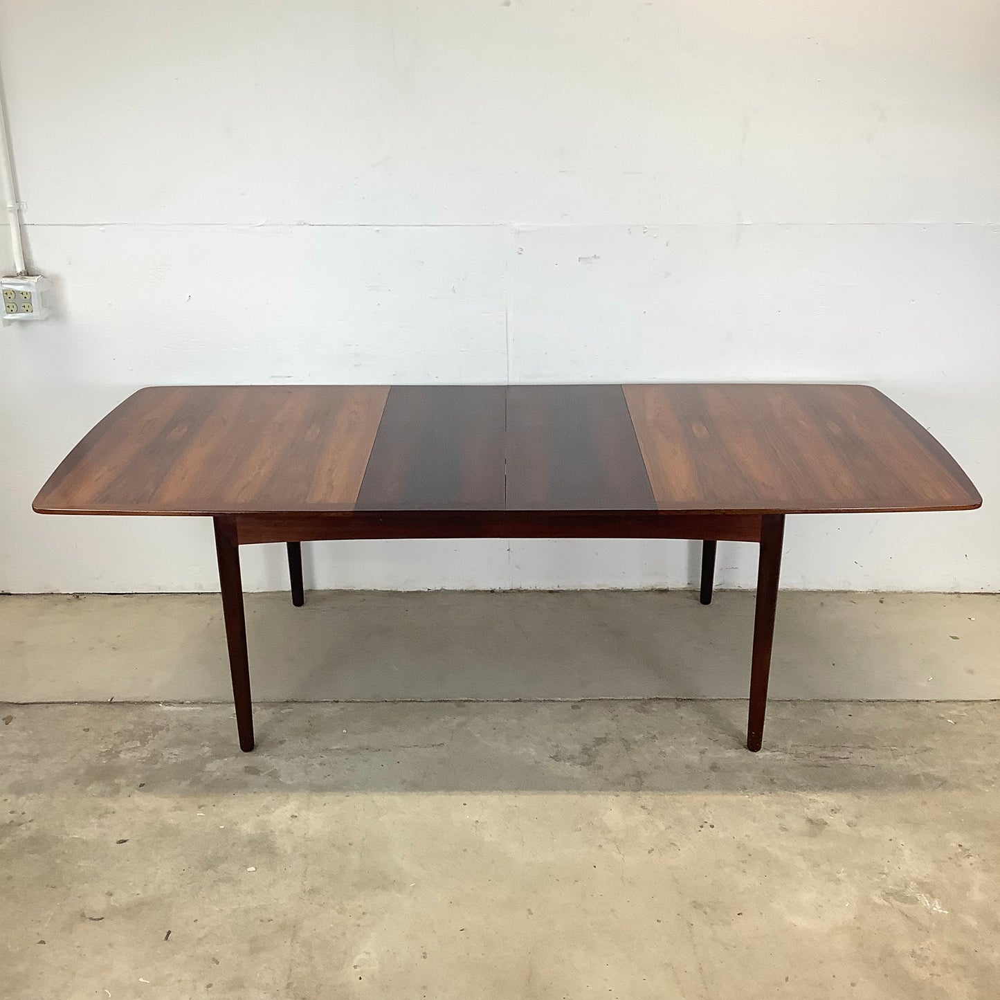 Scandinavian Modern Rosewood Dining Table