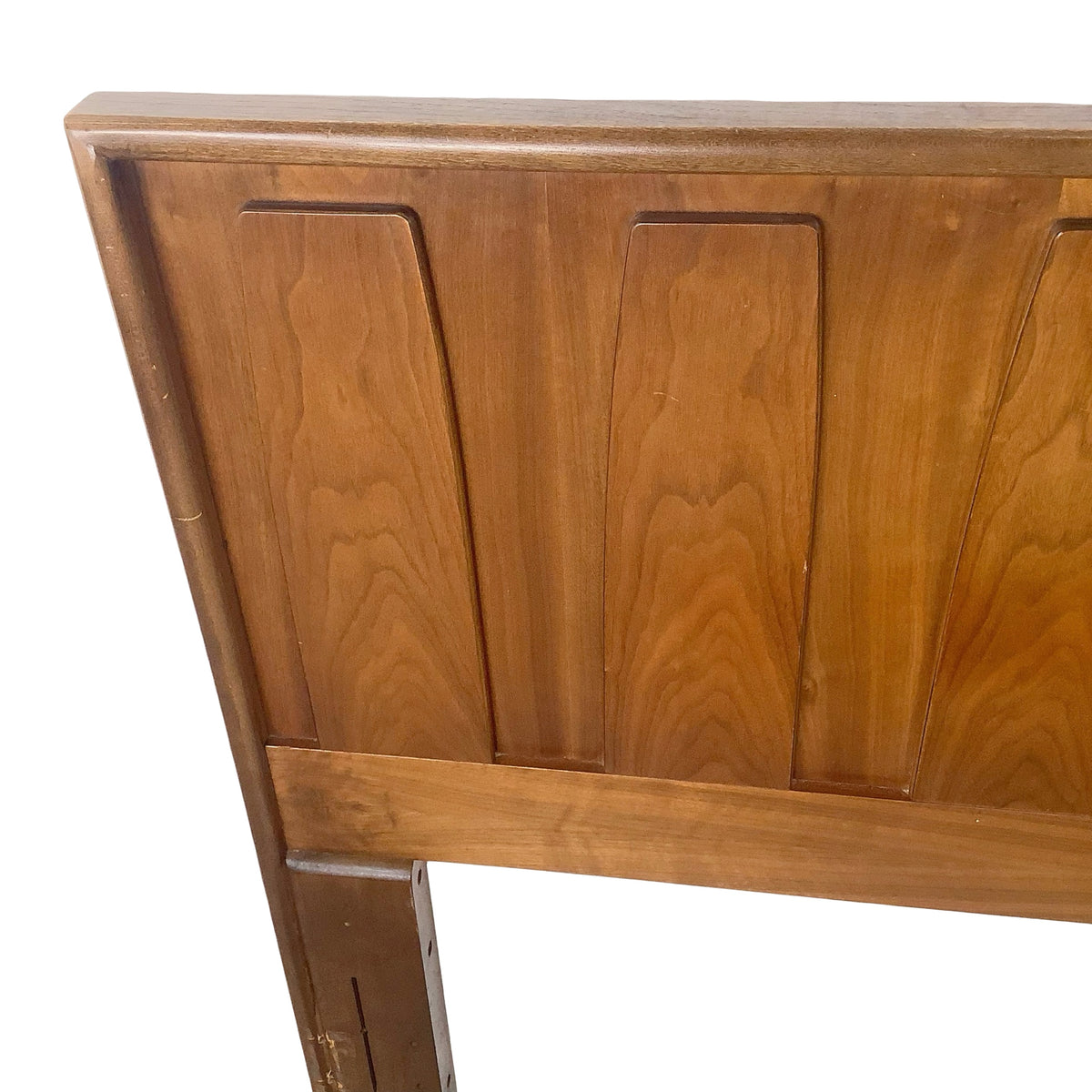 Mid-Century Modern Walnut Headboard | Vintage Queen/FULL