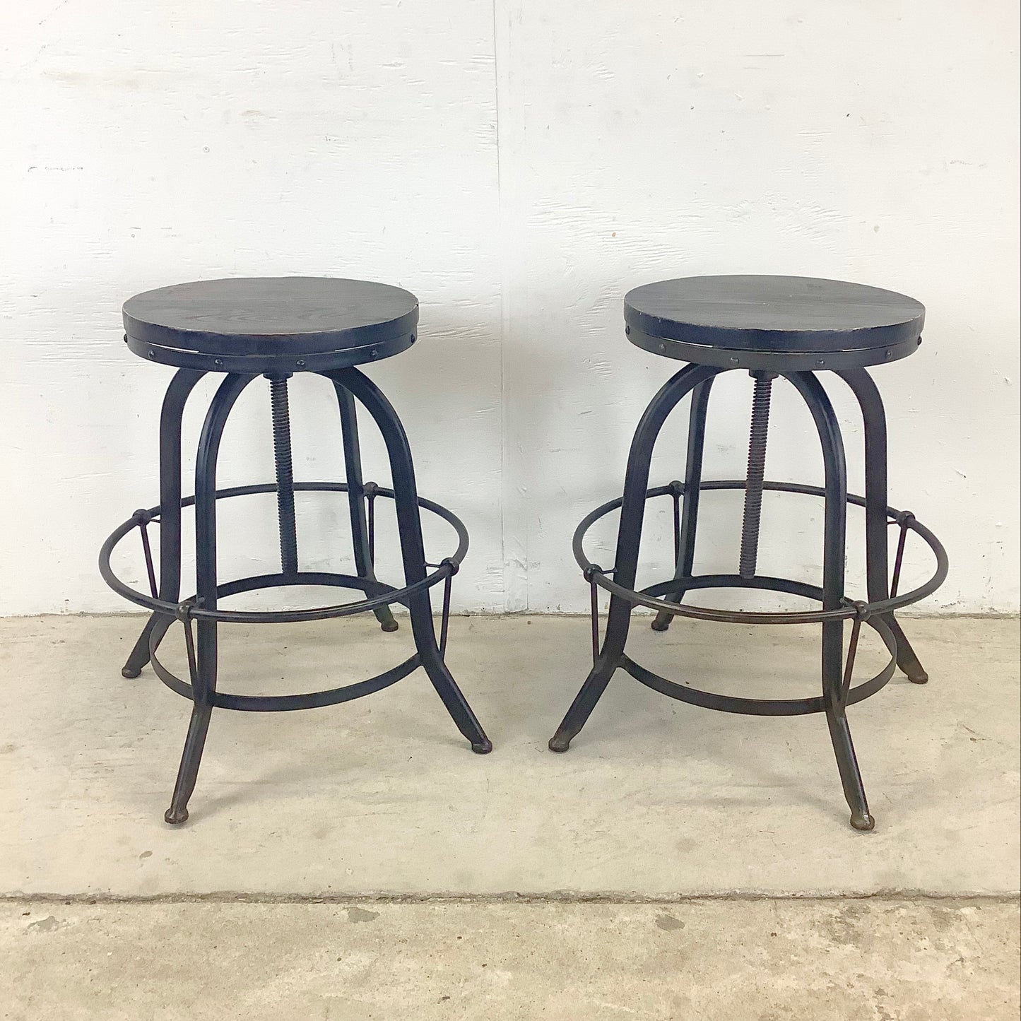 Modern Swivel Counter Stools- set of SIX