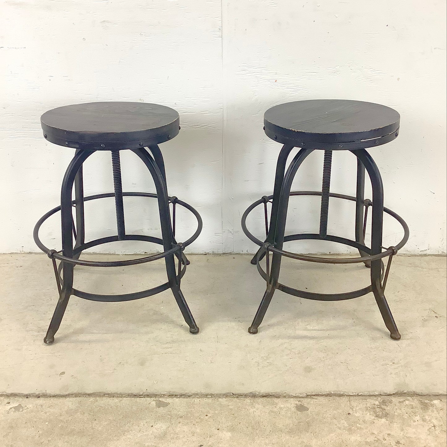 Modern Swivel Counter Stools- set of SIX