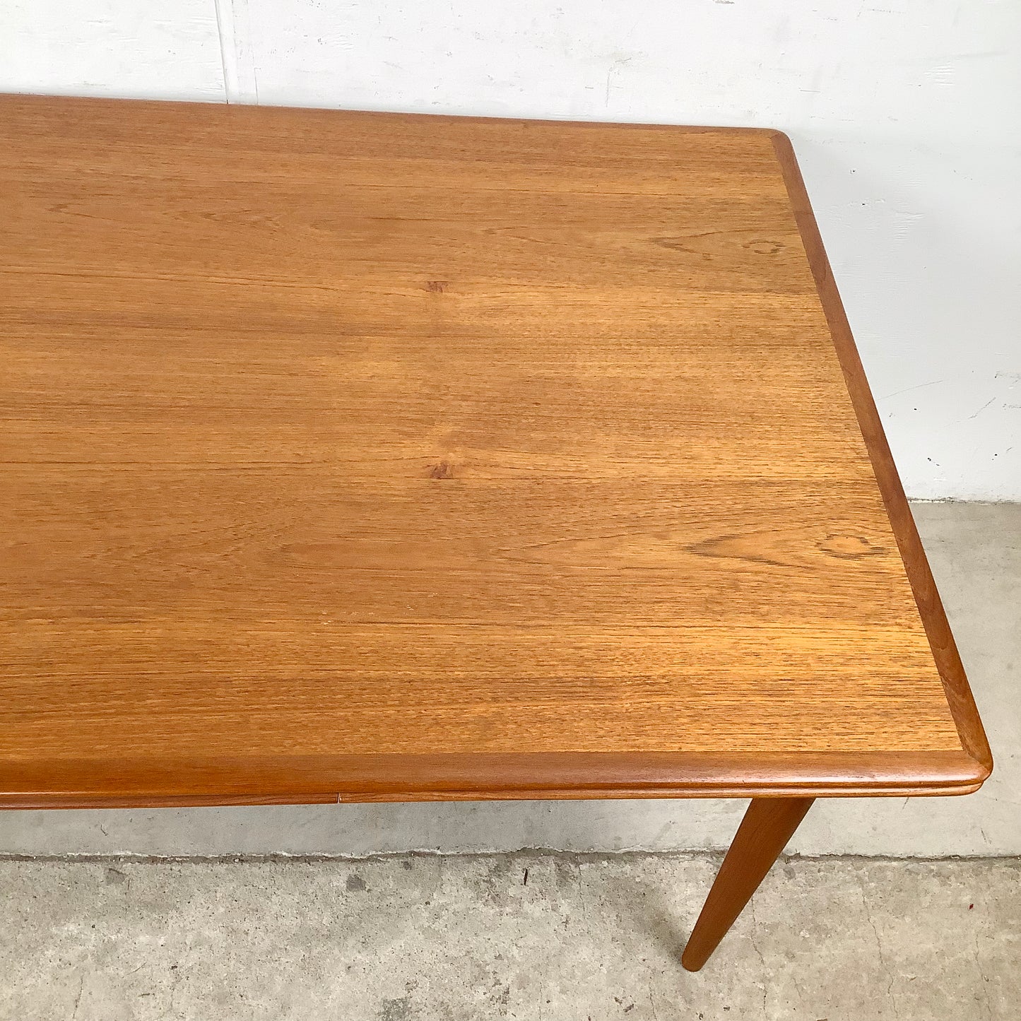 Mid-Century Danish Teak Dining Table with Draw Leaves by Skovmand & Andersen for Moreddi