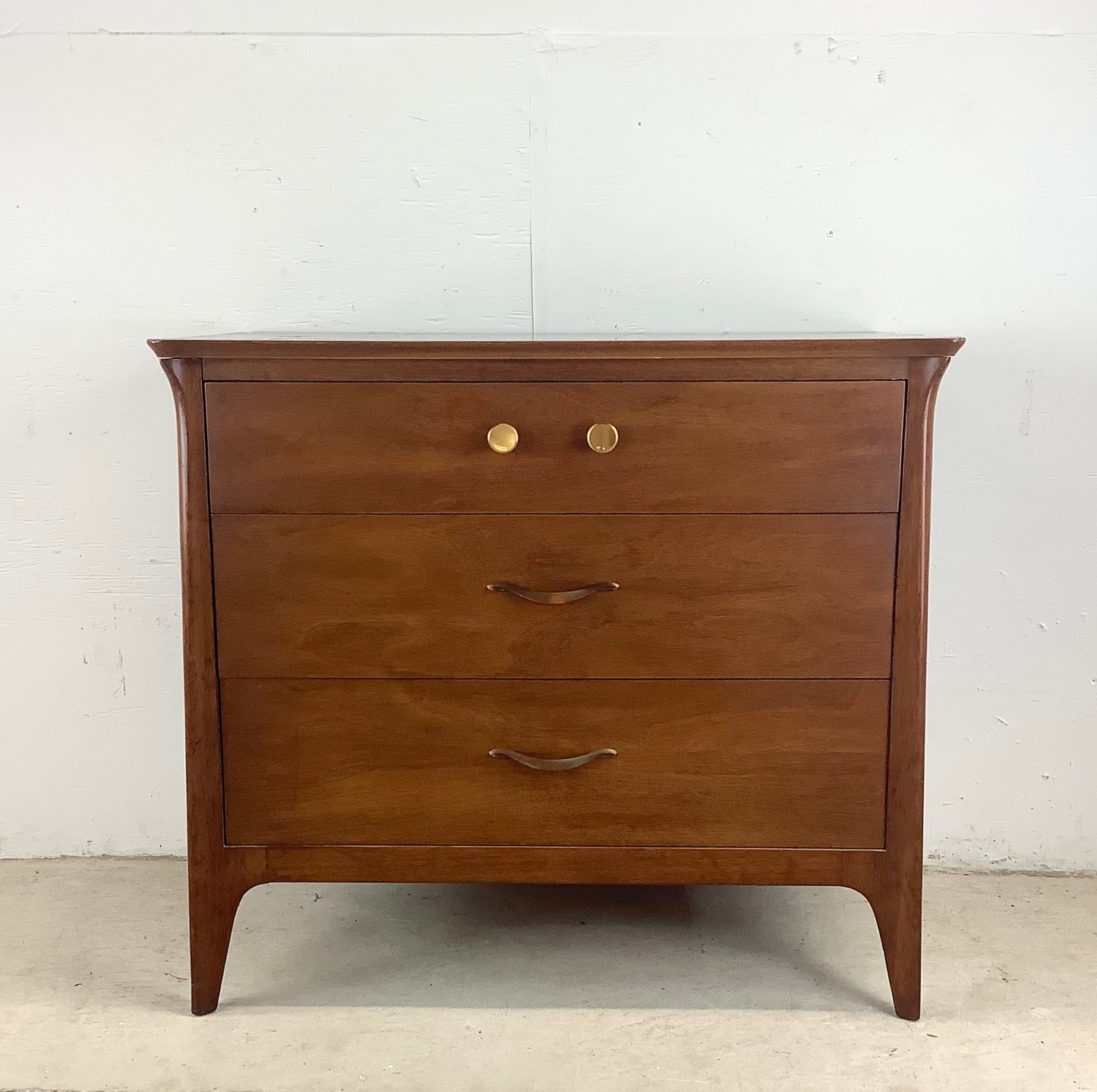 Drexel "Profile" Three Drawer Dresser by John Van Koert