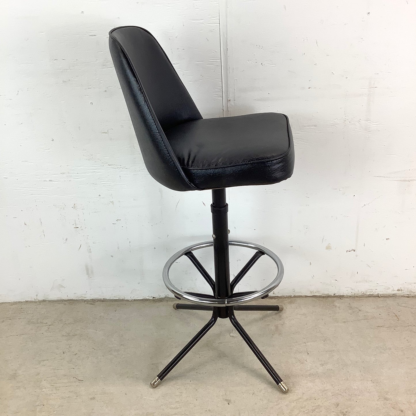 Mid-Century Swivel Barstool