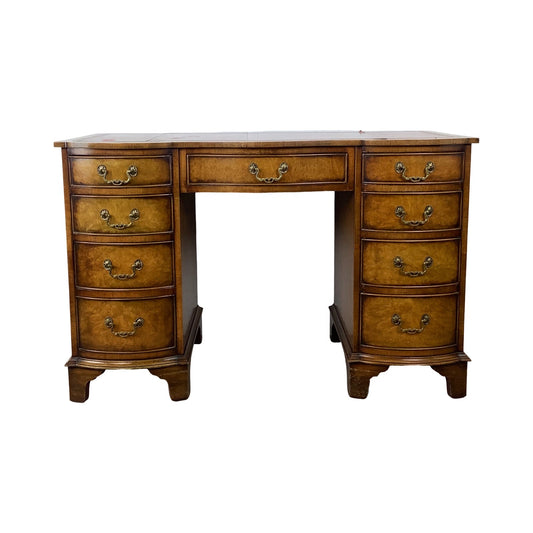 Vintage French Provincial Style Leather-Top Vanity or Writing Desk