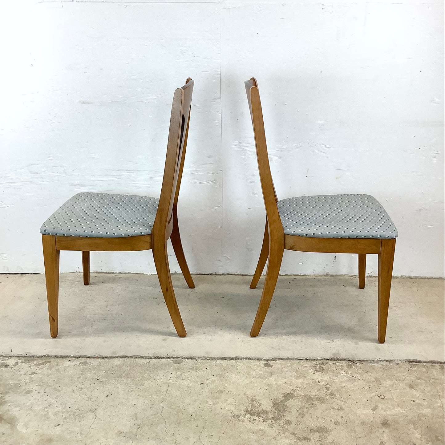 Mid-Century Brasilia Style Dining Chairs- Four