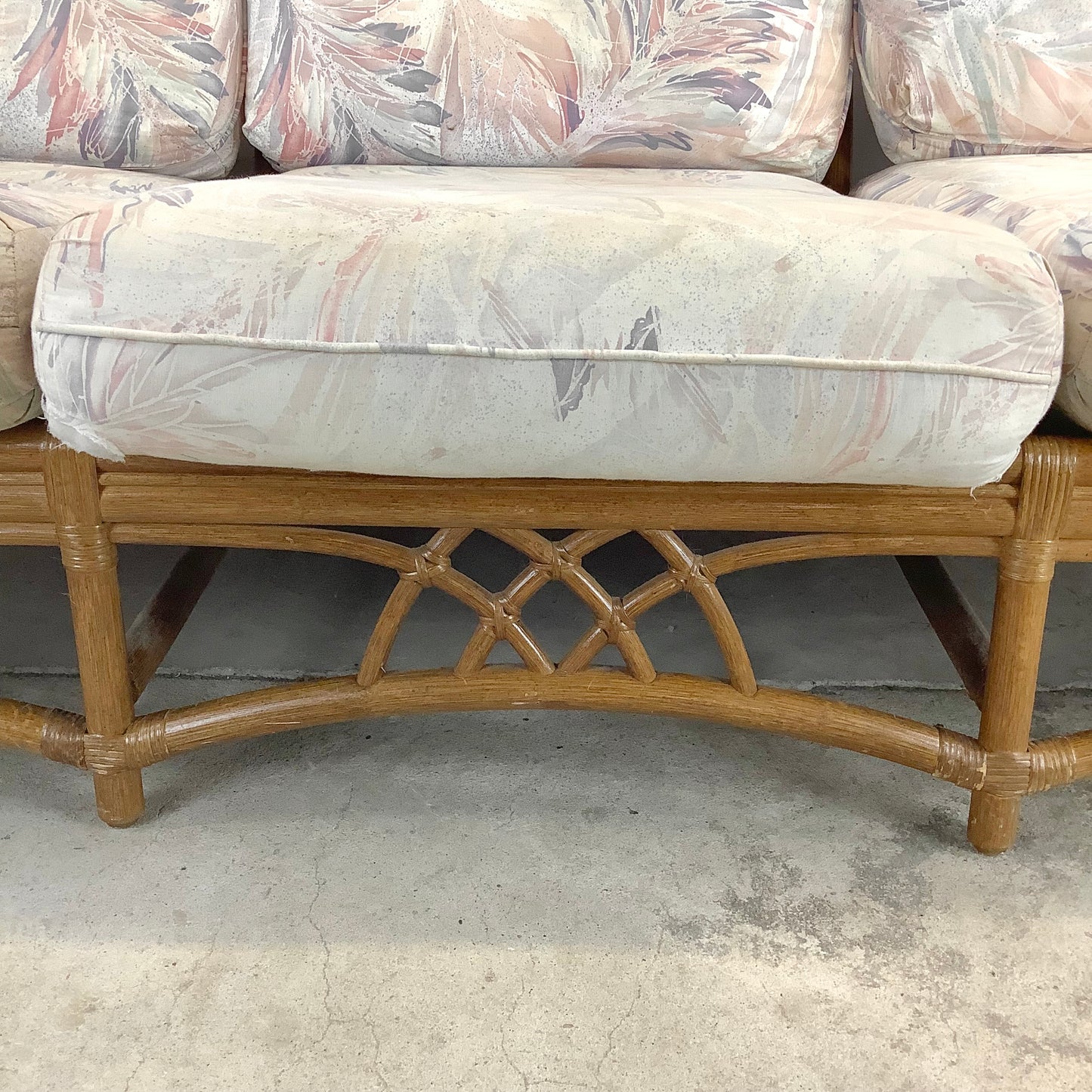 Vintage Coastal Three Seat Sofa by Lane Furniture