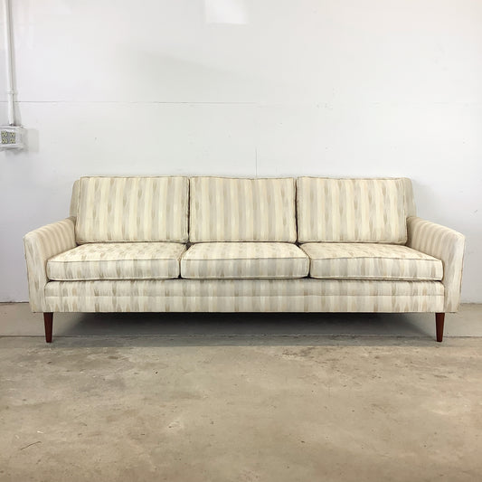 Mid-Century Three Seat Sofa