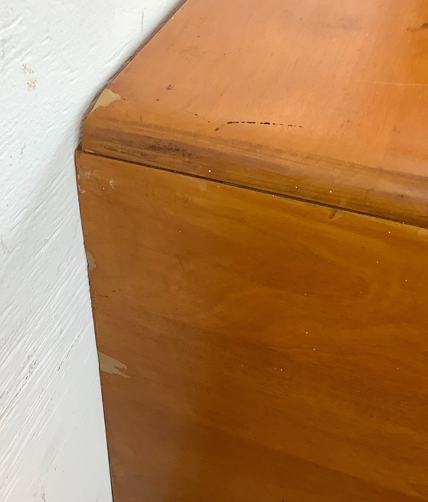 Vintage Three Drawer Bedside Dresser by Heywood Wakefield
