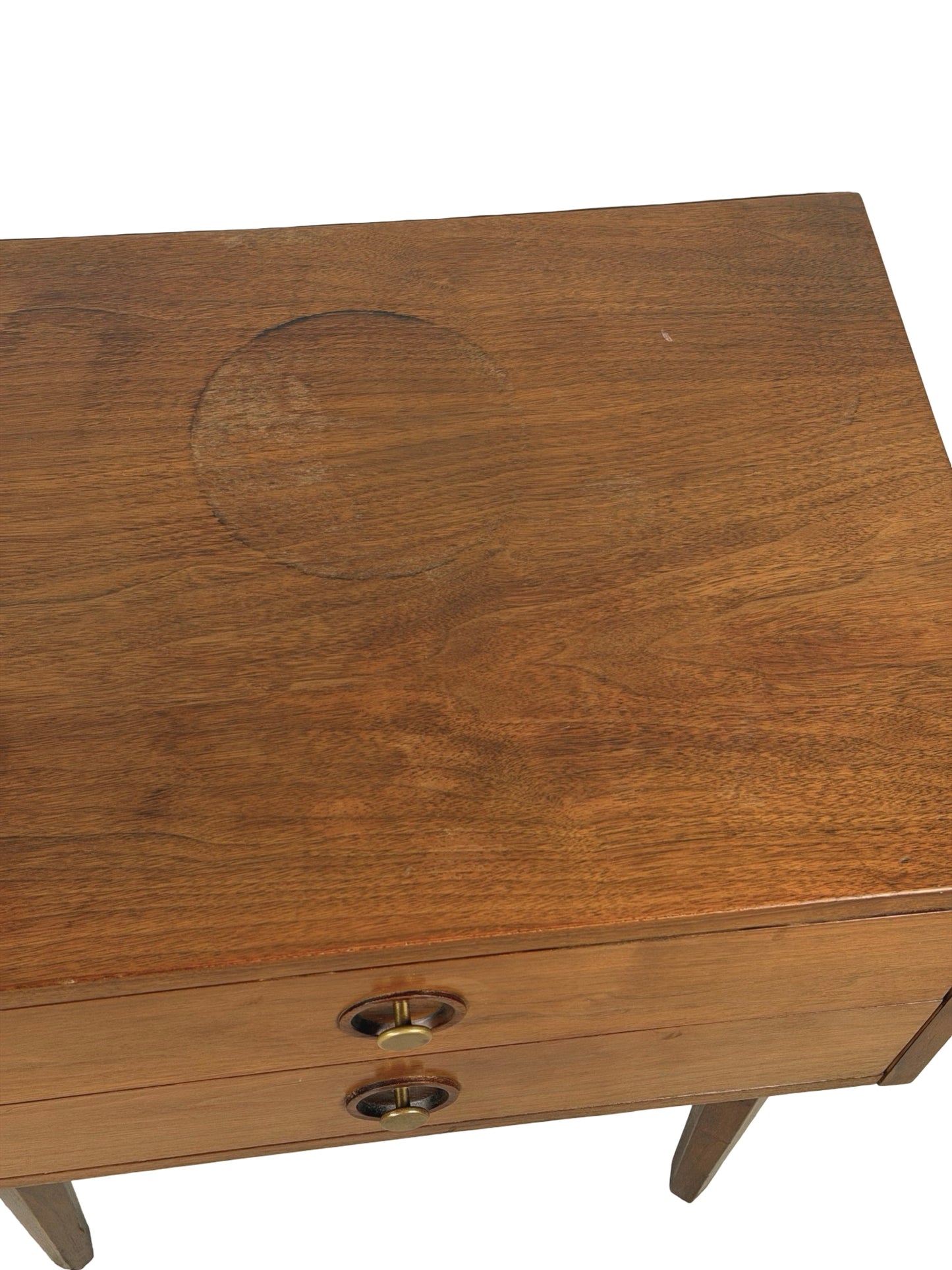 American of Martinsville Mid-Century Two-Drawer Nightstands – Pair