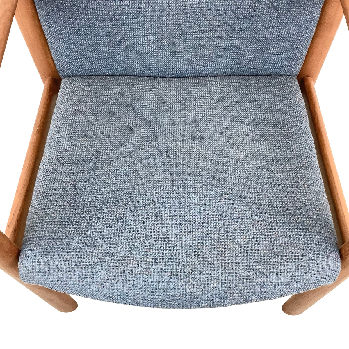 Late 20th Century Scandinavian Modern Teak Armchair
