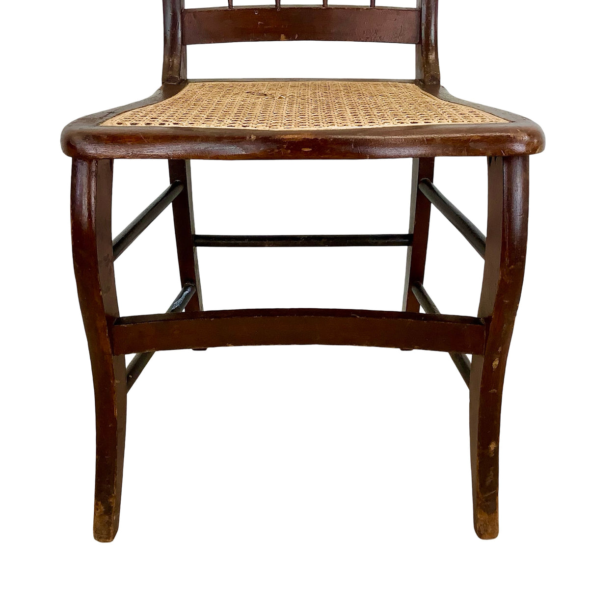 Antique Victorian Eastlake-Style Spindle-Back Side Chair