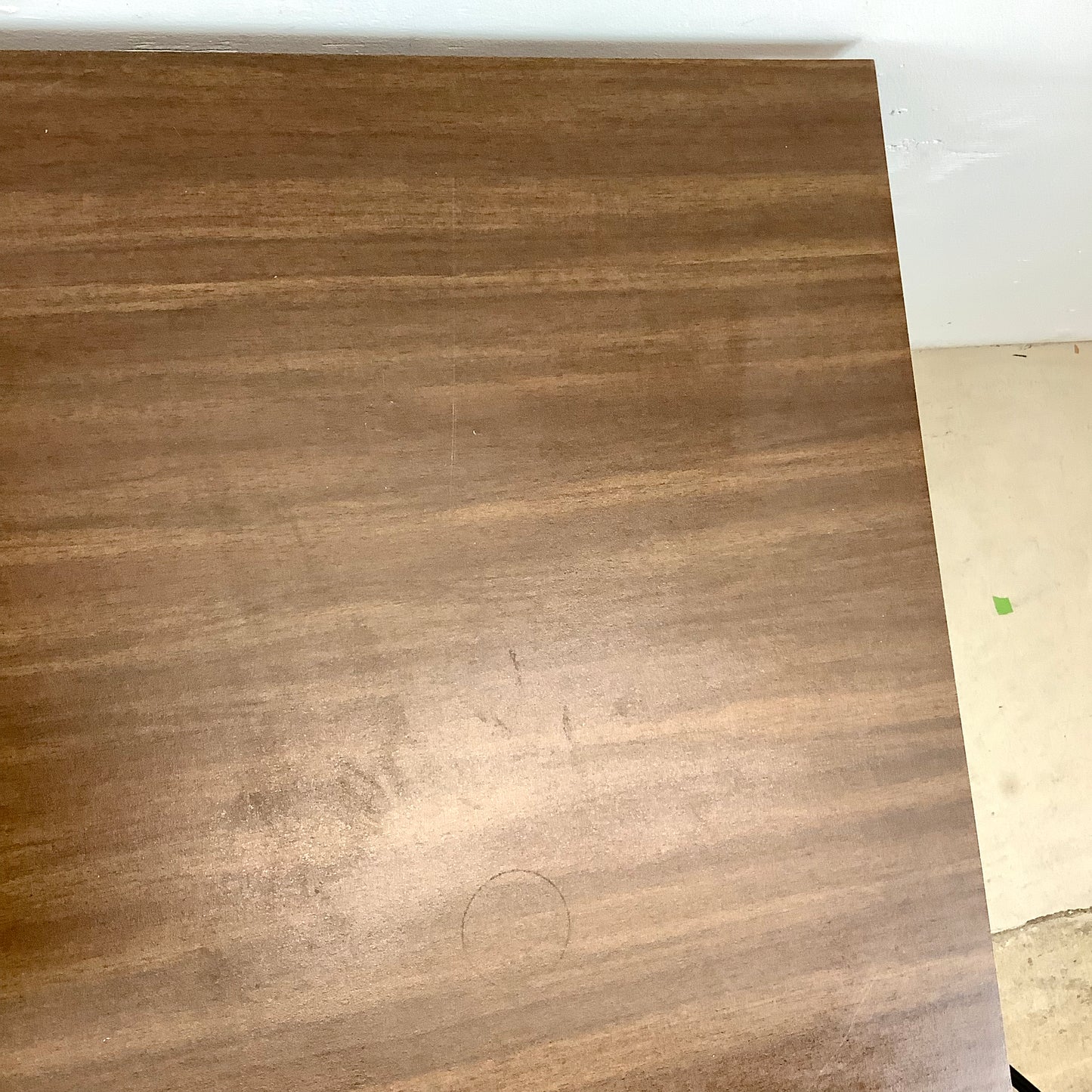 Mid-Century Six Drawer Writing Desk