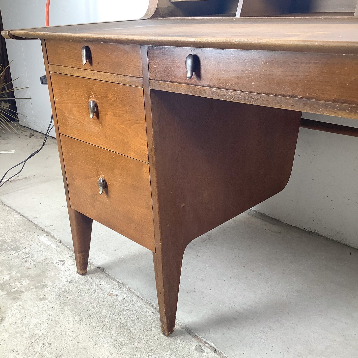 Mid-Century Modern Desk from Drexel’s Profile Line by John Van Koert