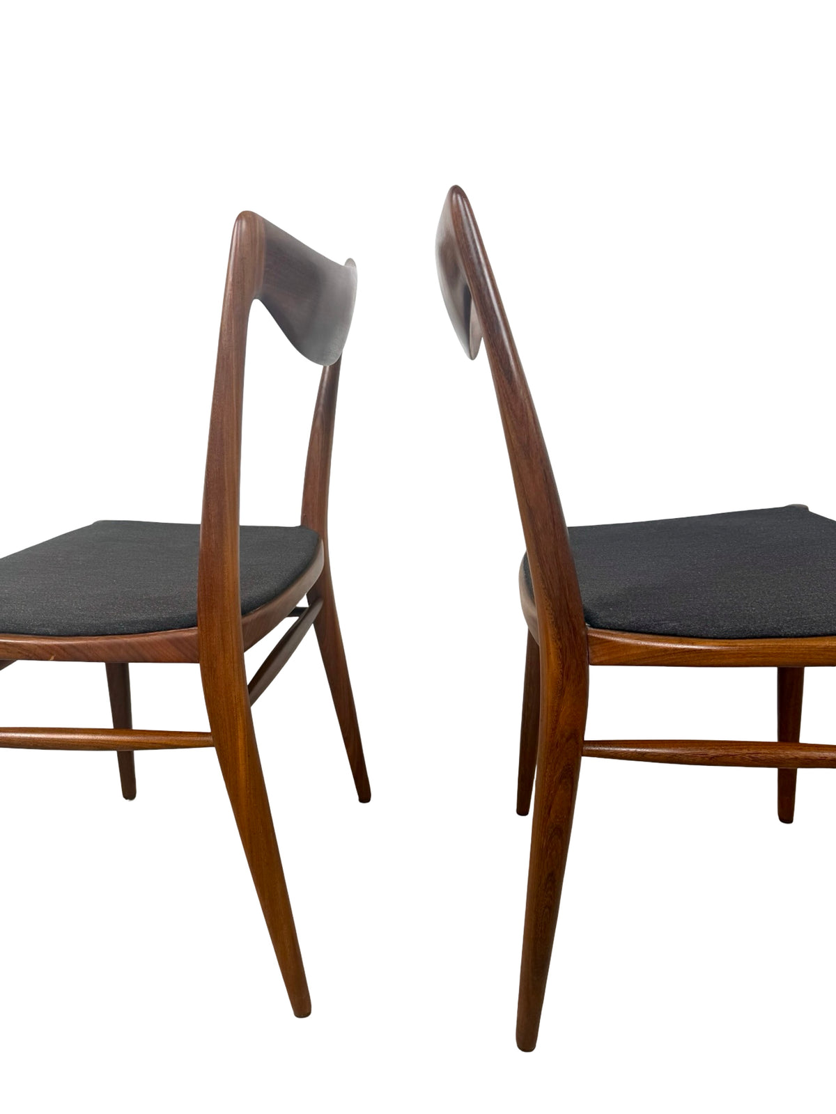 Vintage Norwegian Bambi Teak Dining Chairs by Rastad & Relling for Gustav Bahus – Set of 6