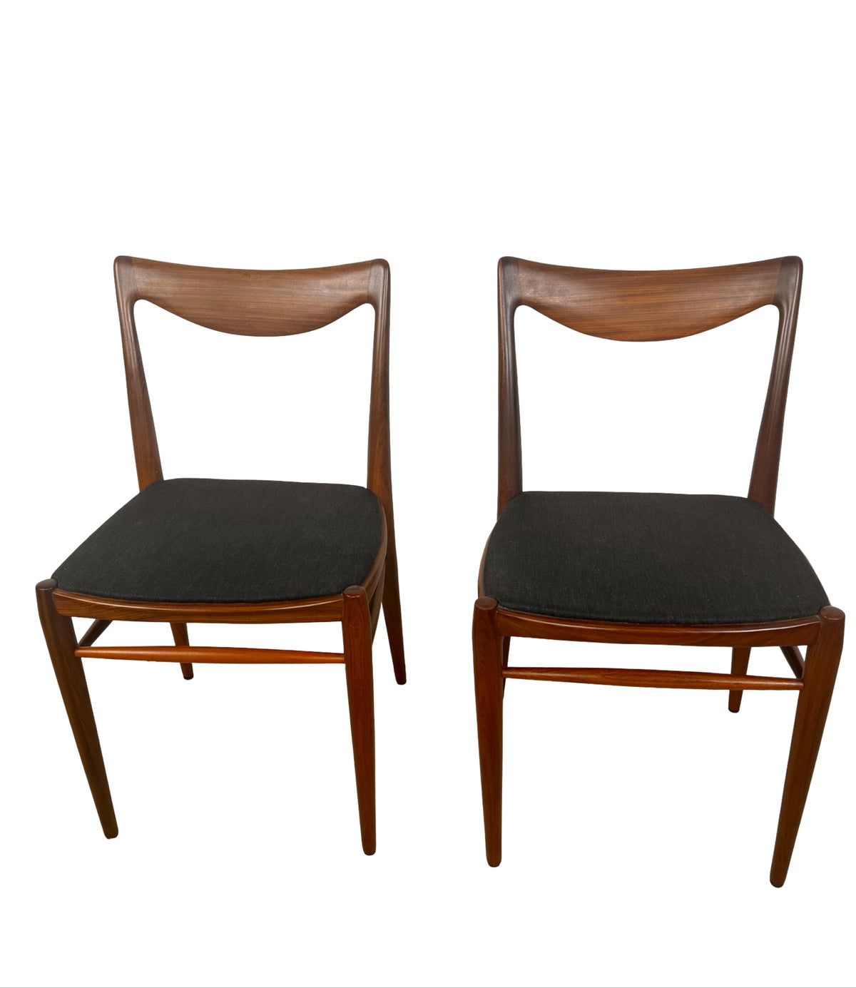 Vintage Norwegian Bambi Teak Dining Chairs by Rastad & Relling for Gustav Bahus – Set of 6
