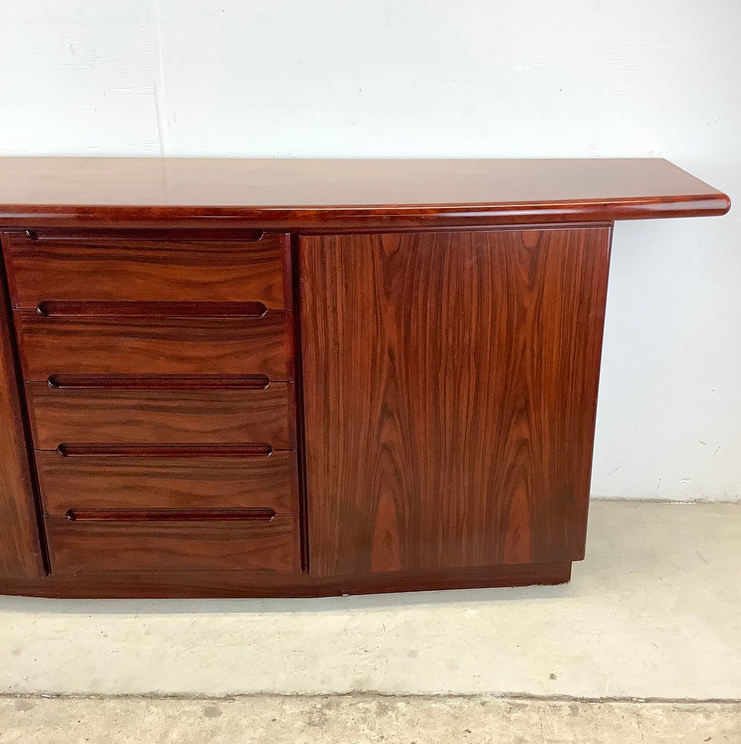 Scandinavian Modern Rosewood Sideboard by Skovby