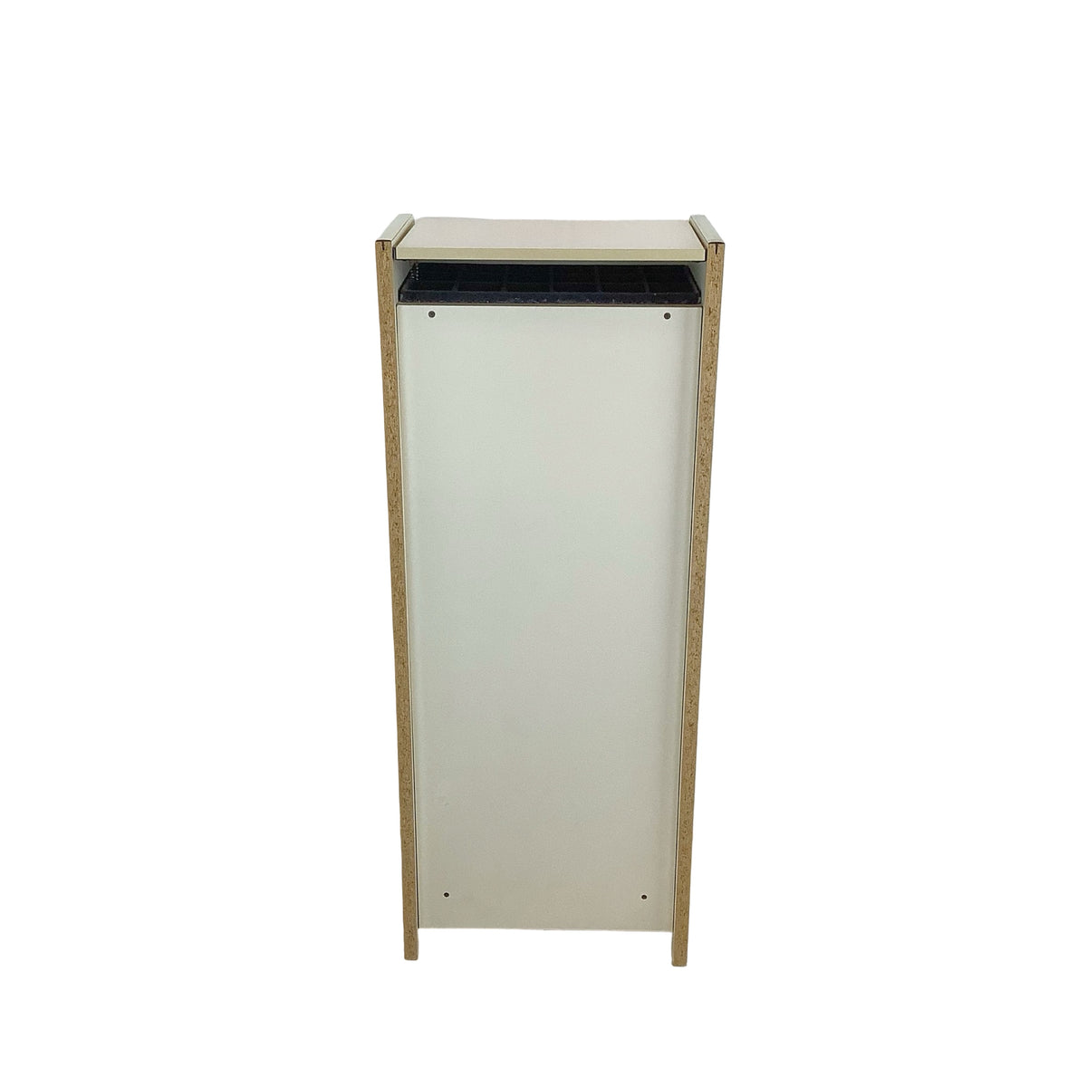 Vintage 1980s Postmodern Jewelry Armoire with Gold-Tone Trim