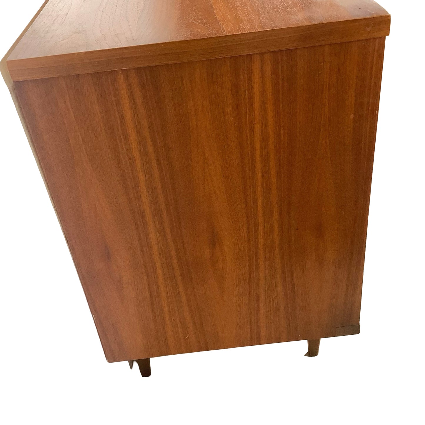 Mid-Century Walnut Sideboard Credenza Cabinet