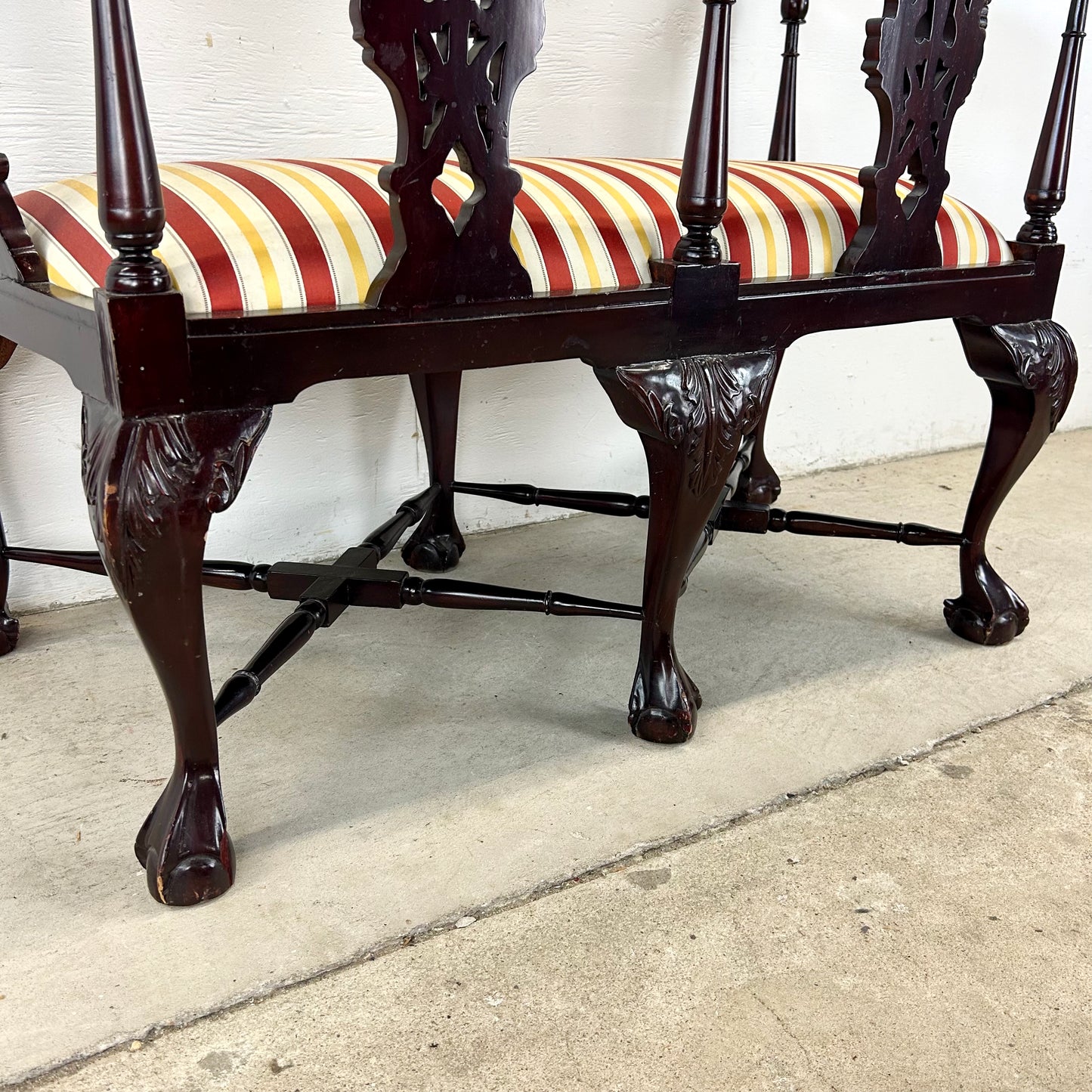 Chippendale Two Seat Settee
