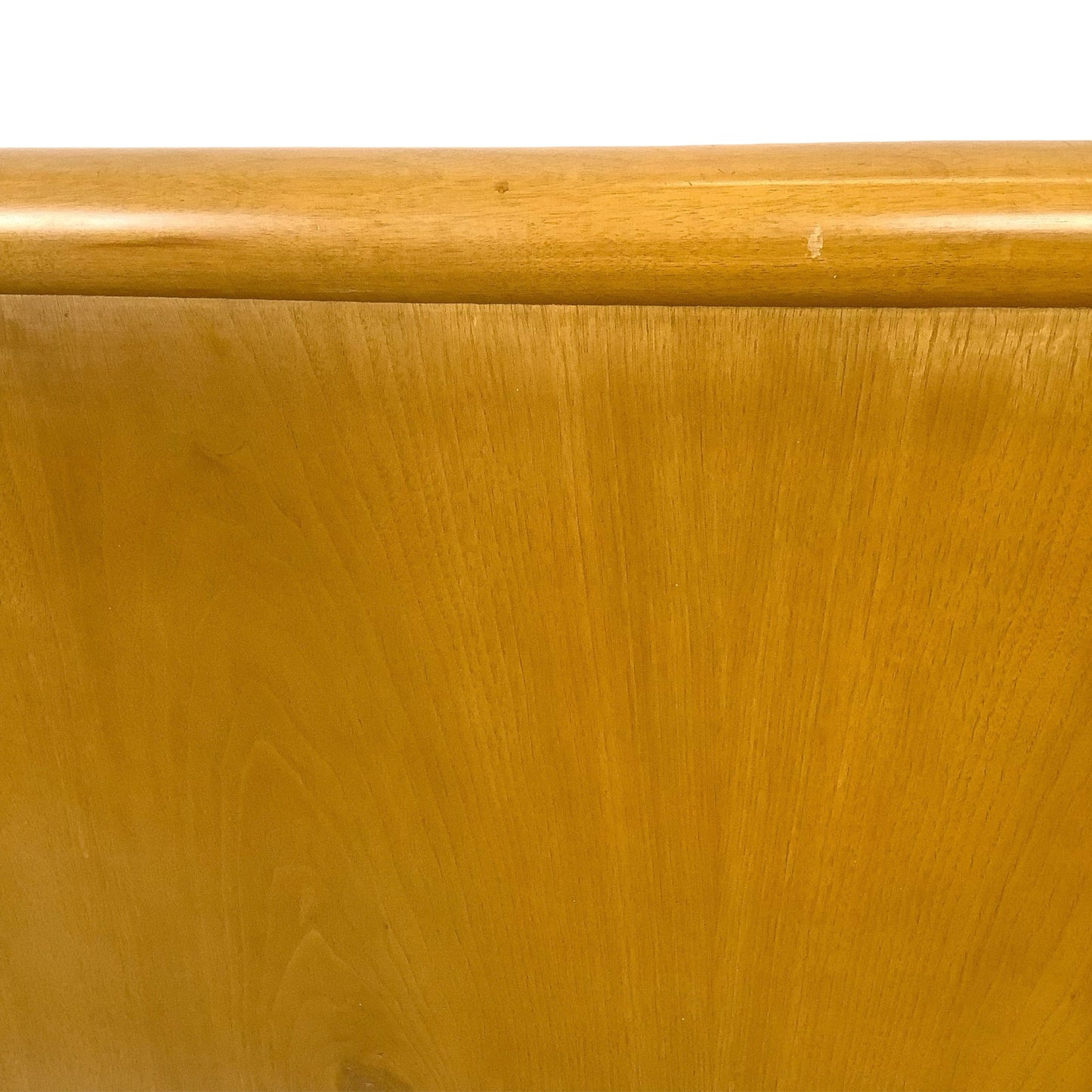 Mid-Century Modern Wood Headboard – Full/Double,  Waterfall Edge, 55"