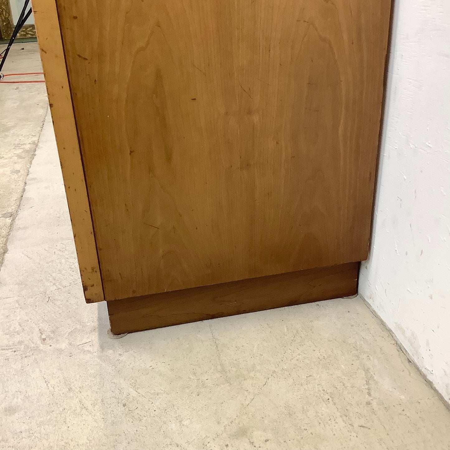 Mid-Century Walnut Commode Cabinet