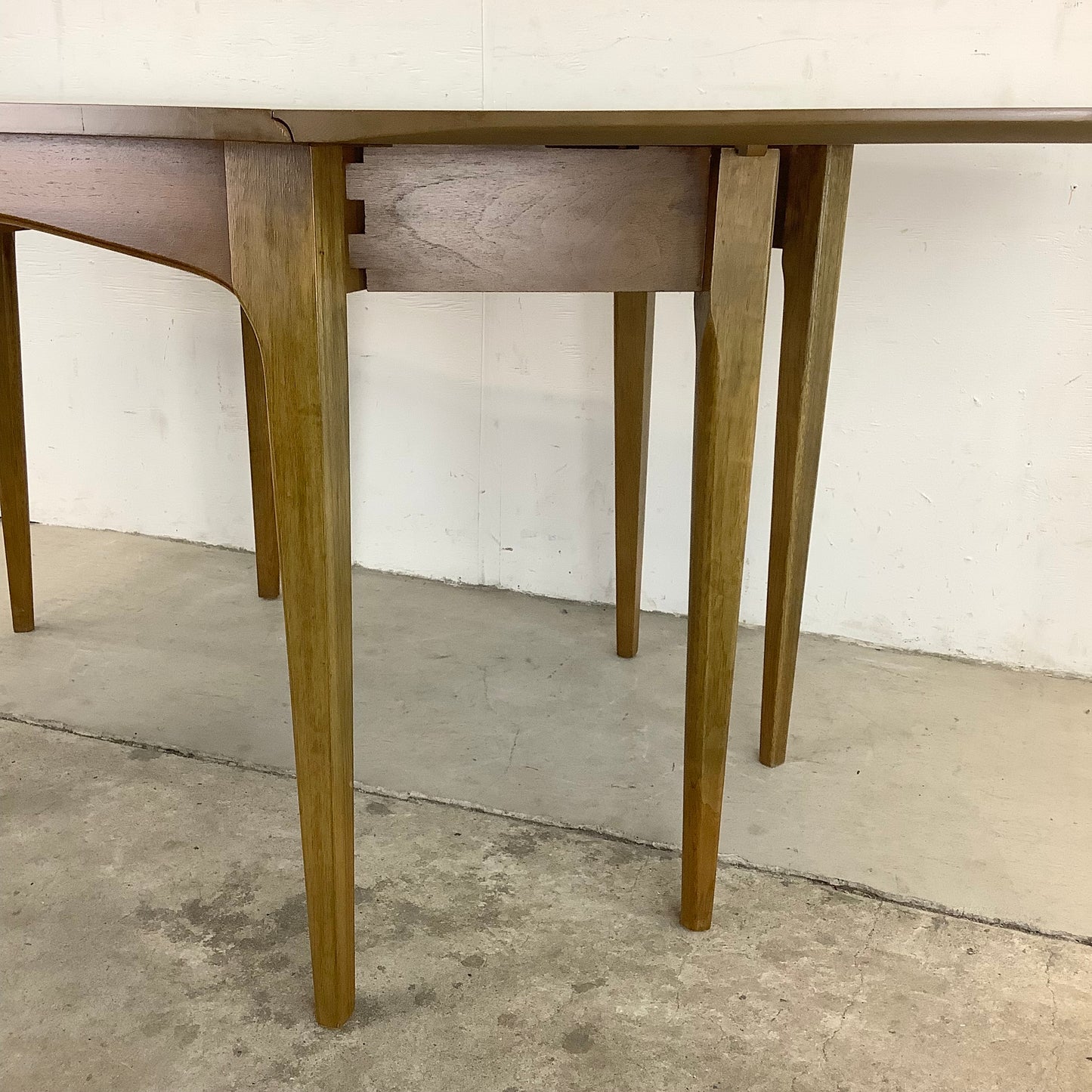 MCM Walnut Drop-Leaf Dining Table by John Van Koert for Drexel