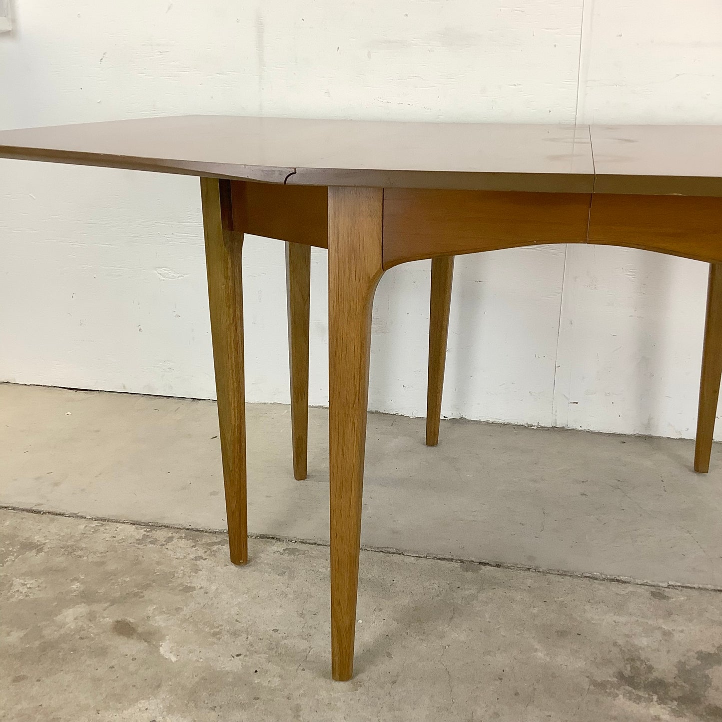 MCM Walnut Drop-Leaf Dining Table by John Van Koert for Drexel