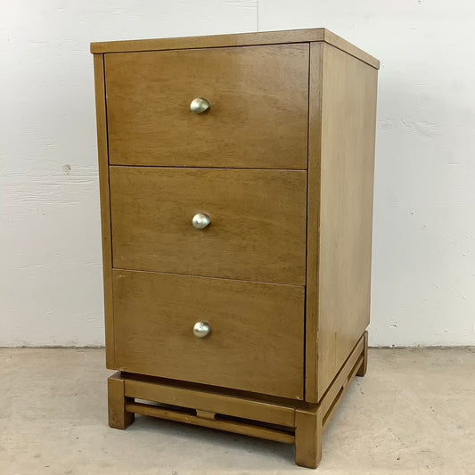 MCM “Simplex” Three Drawer Chest or Nightstand- Kent Coffey