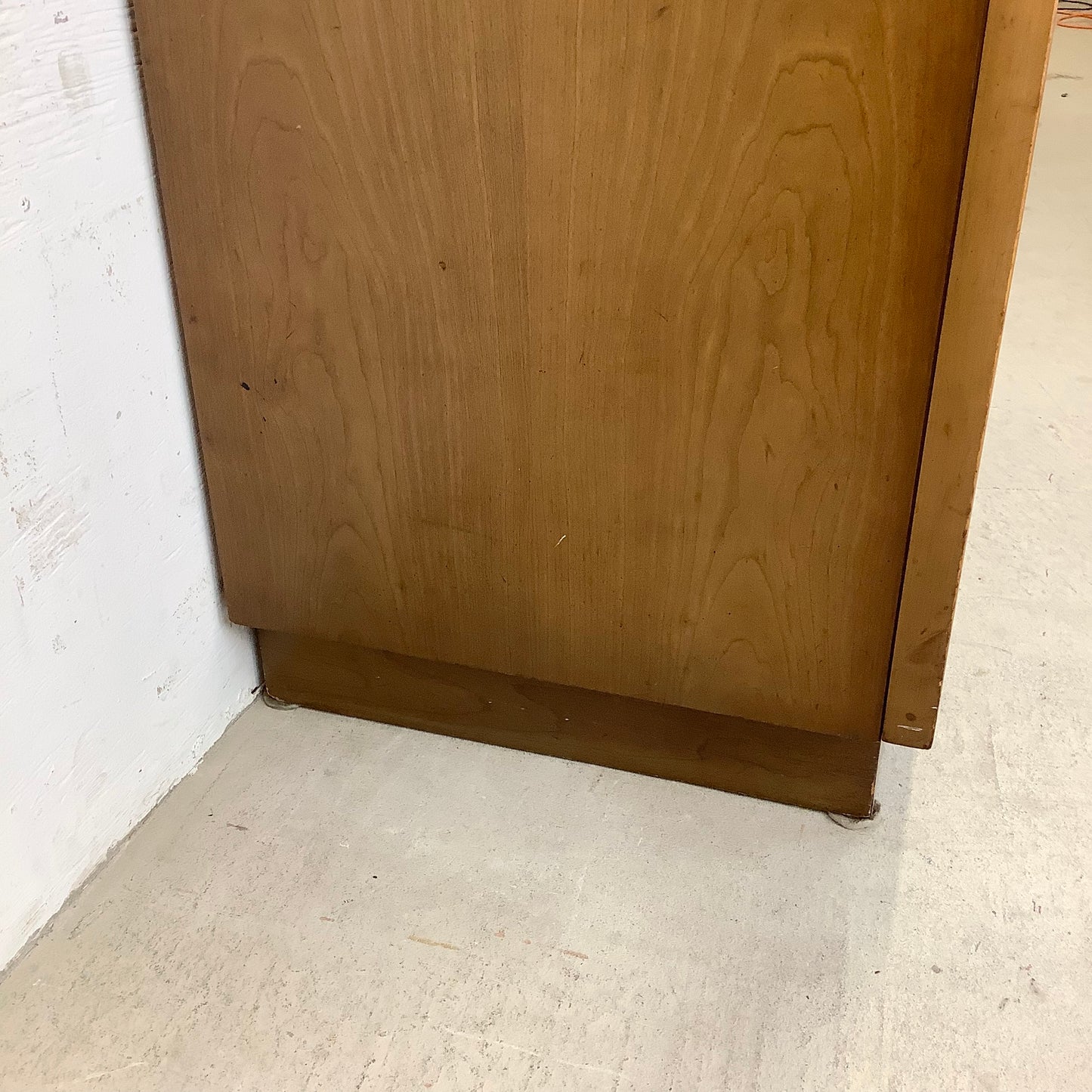 Mid-Century Walnut Commode Cabinet