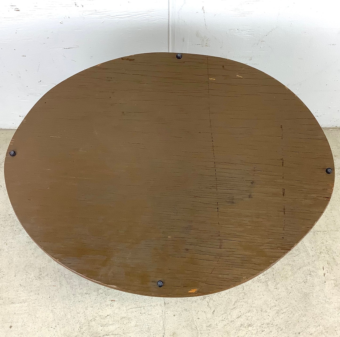 Vintage Italian Modern Side Table with Marble Top