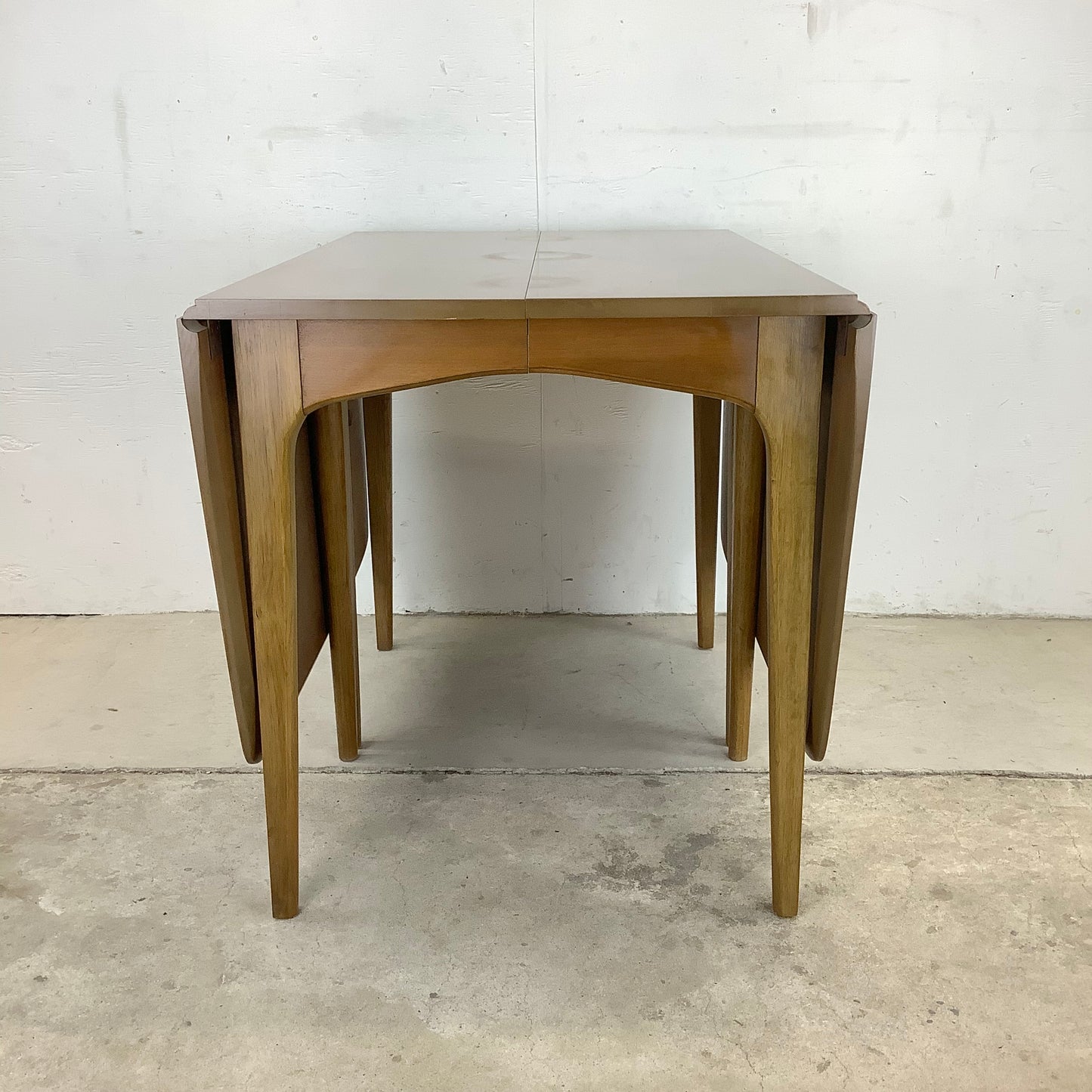 MCM Walnut Drop-Leaf Dining Table by John Van Koert for Drexel